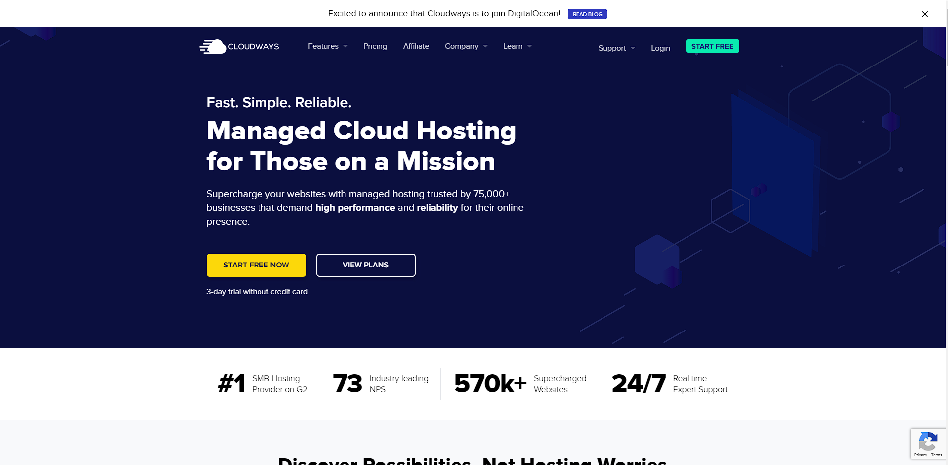 Cloudways 3 day Free Trial (No Credit Card Required) 